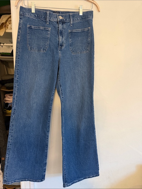 J. Crew Denim - J. Crew Classic Wide-Leg Women's Jeans in Blue